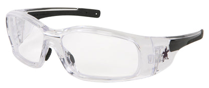 MCR Safety SR1 - Swagger® SR1 Series Safety Glasses - Soft Non-Slip Nose Piece and Temples - Bold Wider Temples and Full Frame Design — manufacturer image 18