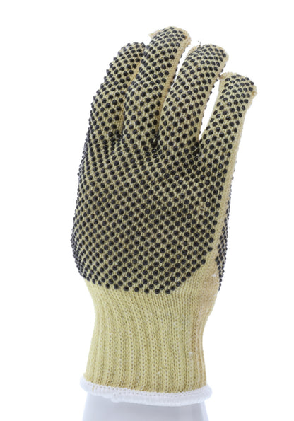 9363 - MCR Safety CutPro® - 7-Gauge Kevlar® Aramid Shell with Cotton Interior - Cut-Resistant Work Gloves - PVC Dots on 2 Sides - Regular Weight Gloves - Made with DuPont™ Kevlar®
