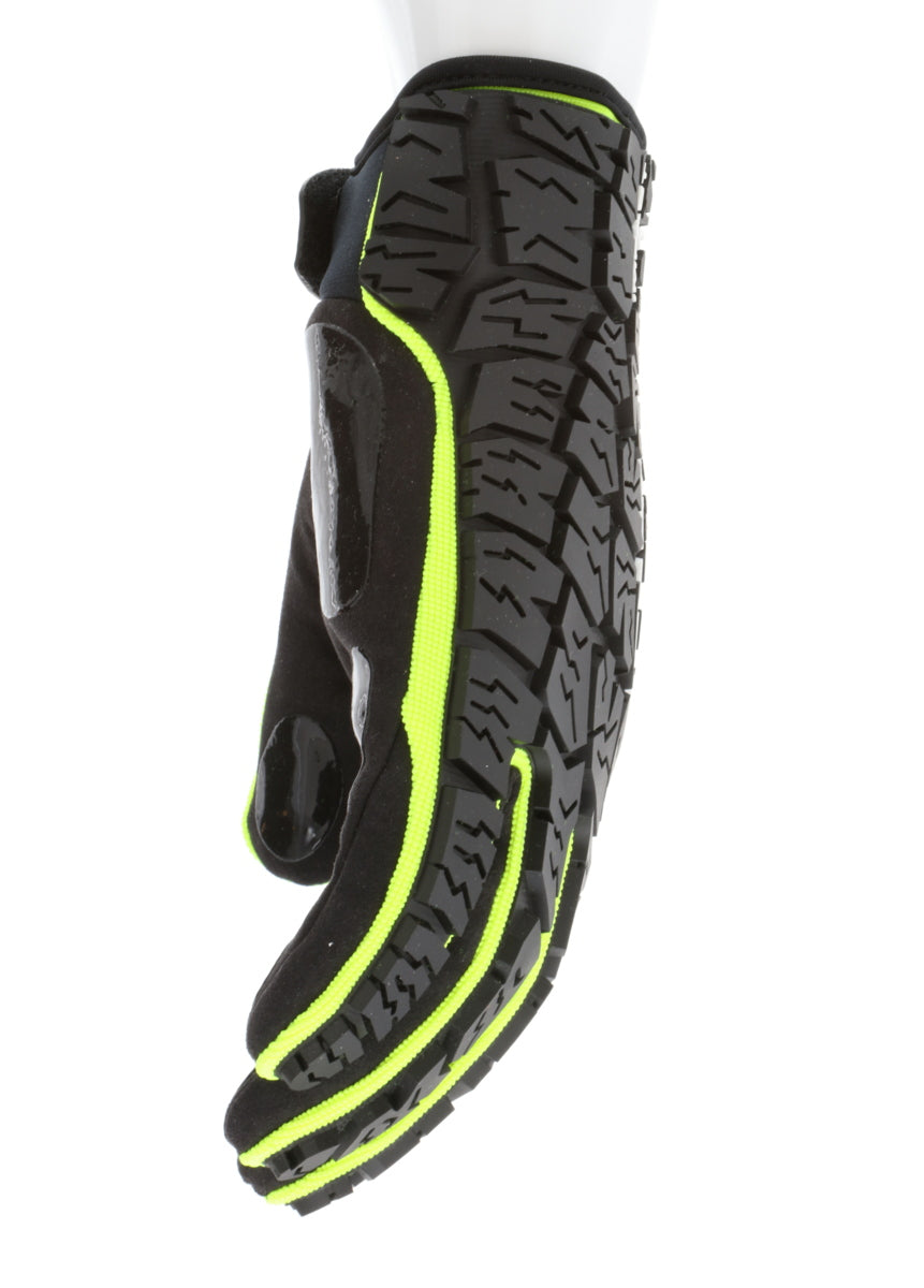 PD2905A - Predator® Mechanics Gloves - Cut Resistant Work Gloves - Made with Alycore™ - Cut and Puncture Protection - Tire Tread Pattern TPR Protects the Back of Hand - Adjustable Wrist Closure with ID Pad