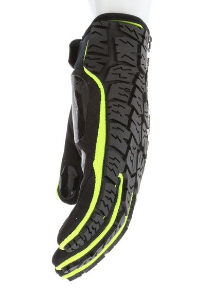 PD2905A - Predator® Mechanics Gloves - Cut Resistant Work Gloves - Made with Alycore™ - Cut and Puncture Protection - Tire Tread Pattern TPR Protects the Back of Hand - Adjustable Wrist Closure with ID Pad