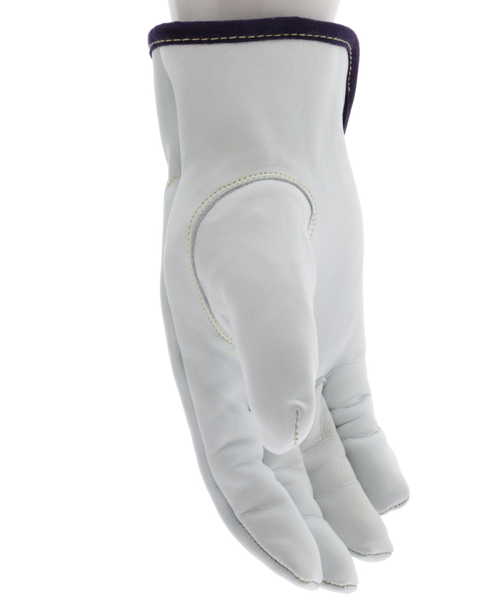 3611DT - Leather Drivers Work Gloves - Premium A Grade Grain Goatskin - Dyneema® Diamond Technology Lining - Cut Resistant Gloves - Keystone Thumb - Natural Lanolin Content Keeps Gloves and Hands Soft