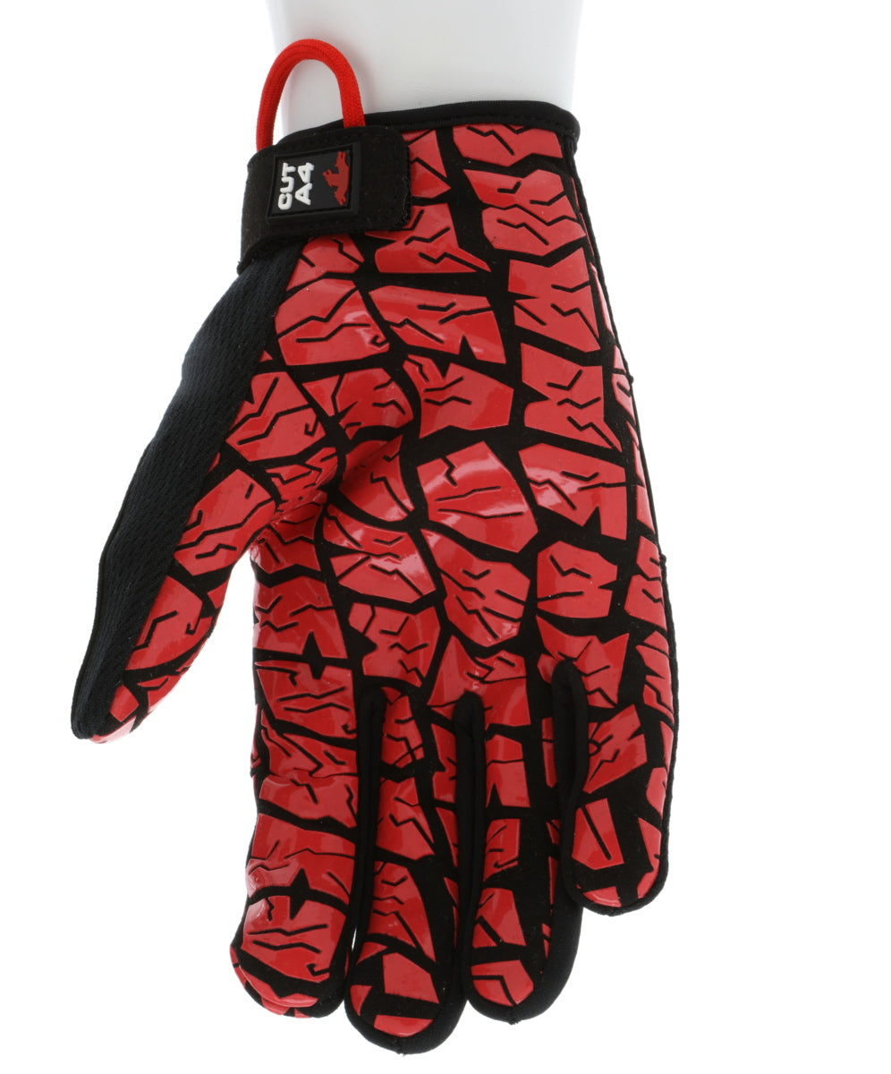 PD1902 - Predator® TaskFit™ Mechanics Gloves - HyperMax® HPPE Cut-Resistant Palm Liner - Synthetic Leather Palm - Silicone Tread Grip - Box Handling Glove - Super Stretch Knuckle Region for Greater Comfort