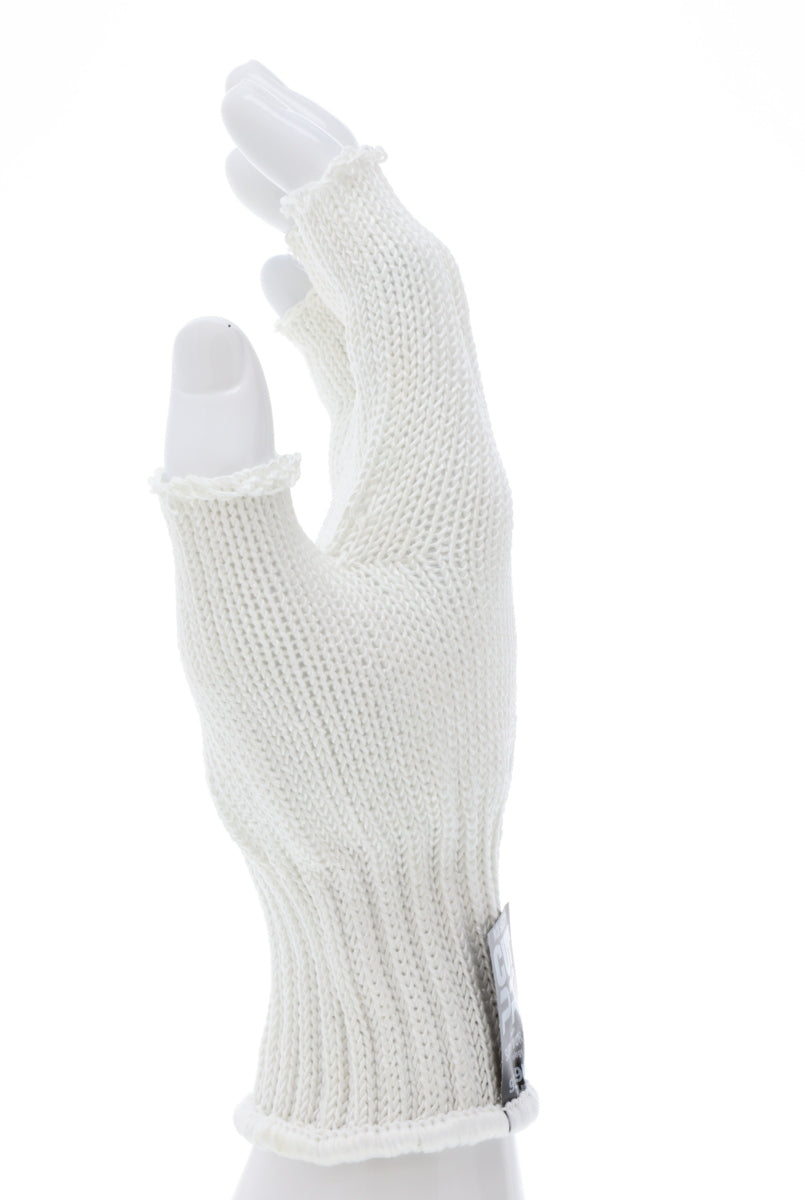 9349D - MCR Safety Survivor™ - 7 Gauge Cut Resistant Work Gloves - Light Weight, Cool and Ambidextrous - Fingerless Gloves - FDA Accepted Materials Can be used as Kitchen Cut Resistant Gloves