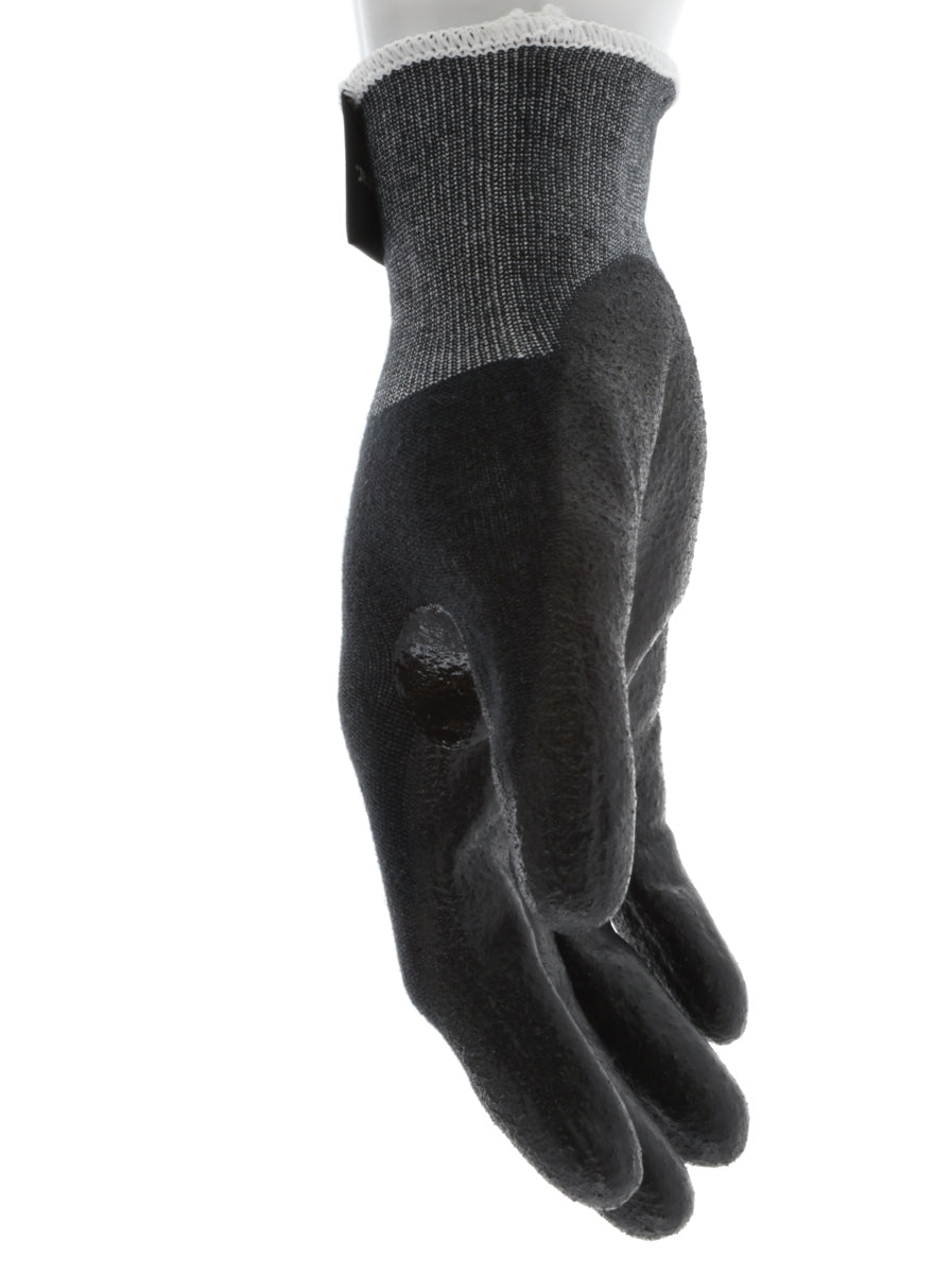 9188PUB - MCR Safety CutPro® - 18 Gauge Black Kevlar® Comfort Aramid Shell - Cut Resistant Work Gloves - Polyurethane (PU)Coated Palm and Fingertips - Reinforced Thumb Crotch