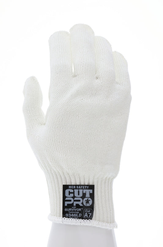 9346D - MCR Safety Survivor™ - 10 Gauge Cut Resistant Work Gloves - Light Weight, Cool and Ambidextrous Gloves - FDA Approved Materials can be used as Kitchen Cut Resistant Gloves