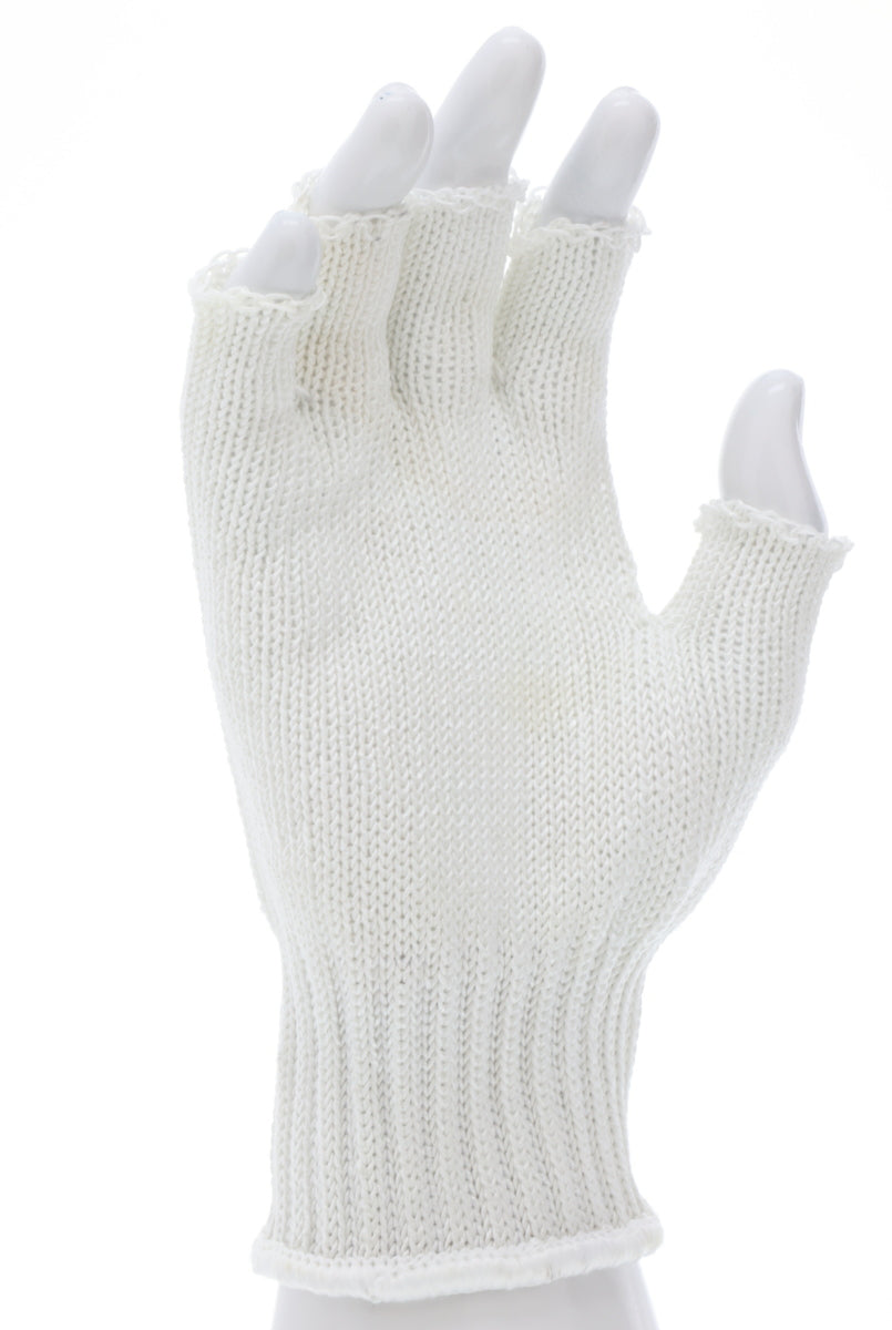 9349D - MCR Safety Survivor™ - 7 Gauge Cut Resistant Work Gloves - Light Weight, Cool and Ambidextrous - Fingerless Gloves - FDA Accepted Materials Can be used as Kitchen Cut Resistant Gloves