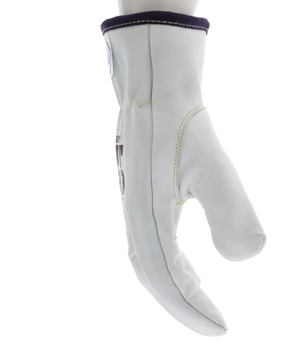 3611DT - Leather Drivers Work Gloves - Premium A Grade Grain Goatskin - Dyneema® Diamond Technology Lining - Cut Resistant Gloves - Keystone Thumb - Natural Lanolin Content Keeps Gloves and Hands Soft