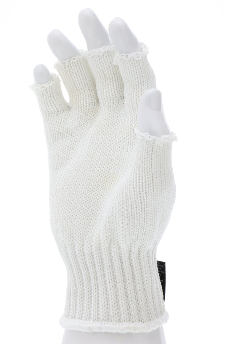 9349D - MCR Safety Survivor™ - 7 Gauge Cut Resistant Work Gloves - Light Weight, Cool and Ambidextrous - Fingerless Gloves - FDA Accepted Materials Can be used as Kitchen Cut Resistant Gloves