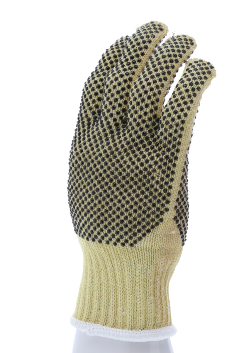 9363 - MCR Safety CutPro® - 7-Gauge Kevlar® Aramid Shell with Cotton Interior - Cut-Resistant Work Gloves - PVC Dots on 2 Sides - Regular Weight Gloves - Made with DuPont™ Kevlar®
