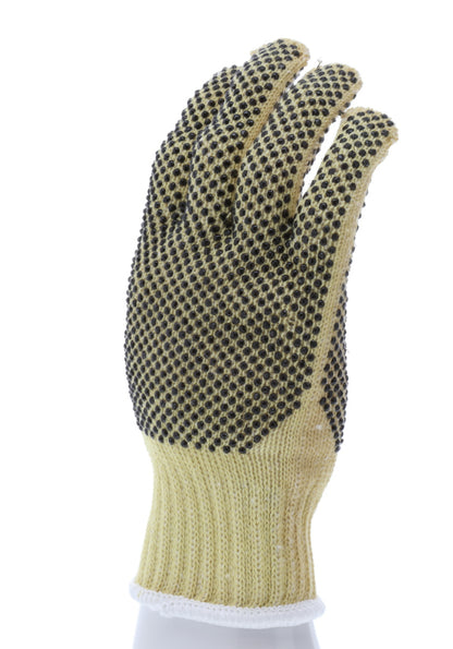 9363 - MCR Safety CutPro® - 7-Gauge Kevlar® Aramid Shell with Cotton Interior - Cut-Resistant Work Gloves - PVC Dots on 2 Sides - Regular Weight Gloves - Made with DuPont™ Kevlar®