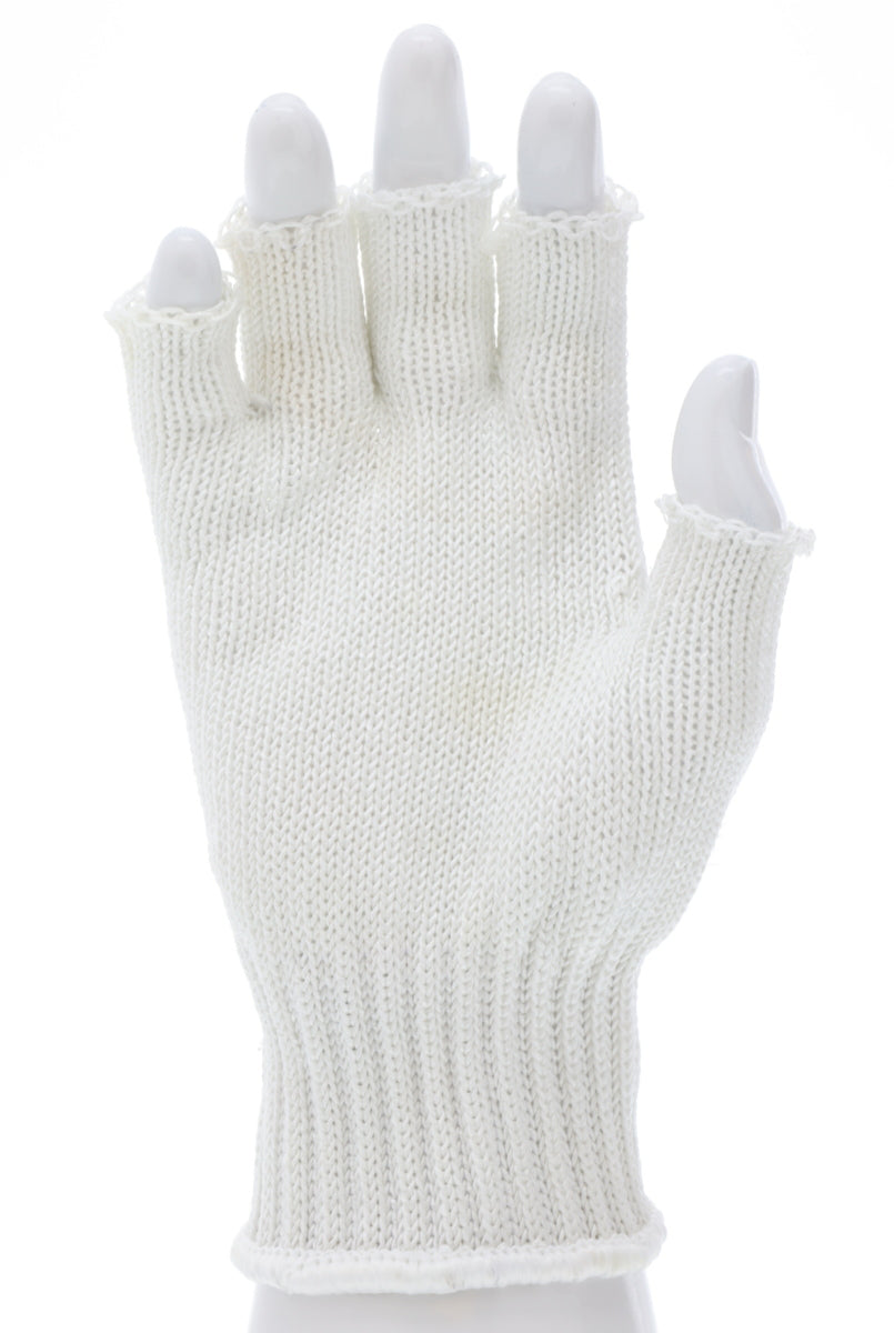 9349D - MCR Safety Survivor™ - 7 Gauge Cut Resistant Work Gloves - Light Weight, Cool and Ambidextrous - Fingerless Gloves - FDA Accepted Materials Can be used as Kitchen Cut Resistant Gloves