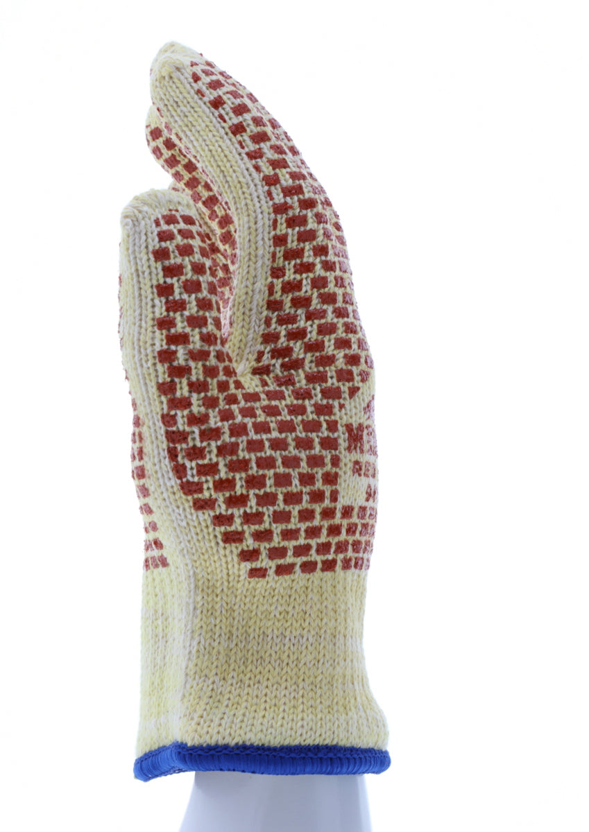 9471K - MCR Safety CutPro® - Heavyweight Kevlar® Cotton Cut-Resistant Work Gloves - 2-Sided Nitrile Blocks - Size Medium - Cut and Heat Resistant Gloves