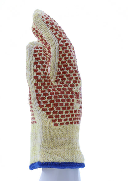 9471K - MCR Safety CutPro® - Heavyweight Kevlar® Cotton Cut-Resistant Work Gloves - 2-Sided Nitrile Blocks - Size Medium - Cut and Heat Resistant Gloves