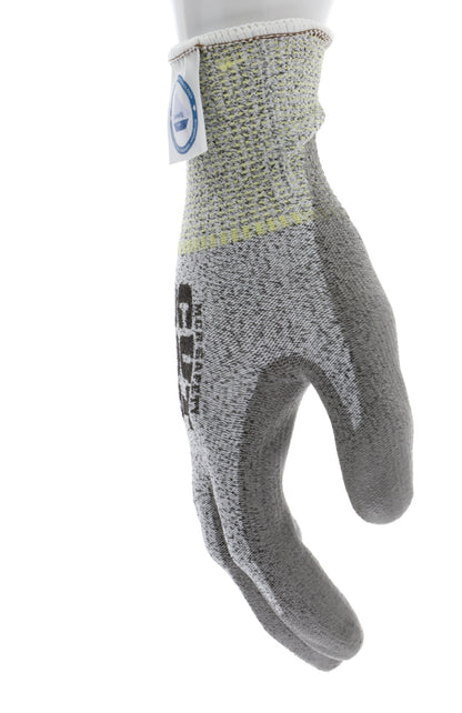 9676 - MCR Safety CutPro® - 13-Gauge Dyneema® Diamond Technology Shell - Cut Resistant Work Gloves - Polyurethane (PU) Coated Palm and Fingertips - Micro-particle Boosted High Strength Fiber Provides Cool Touch Comfort and Durability