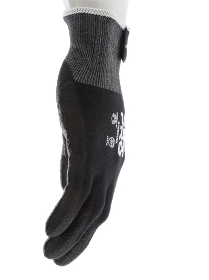 9188PUB - MCR Safety CutPro® - 18 Gauge Black Kevlar® Comfort Aramid Shell - Cut Resistant Work Gloves - Polyurethane (PU)Coated Palm and Fingertips - Reinforced Thumb Crotch