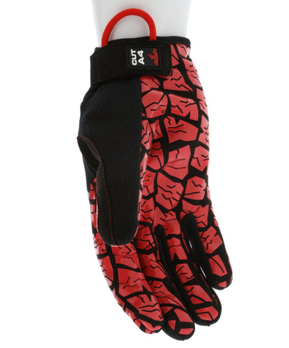 PD1902 - Predator® TaskFit™ Mechanics Gloves - HyperMax® HPPE Cut-Resistant Palm Liner - Synthetic Leather Palm - Silicone Tread Grip - Box Handling Glove - Super Stretch Knuckle Region for Greater Comfort