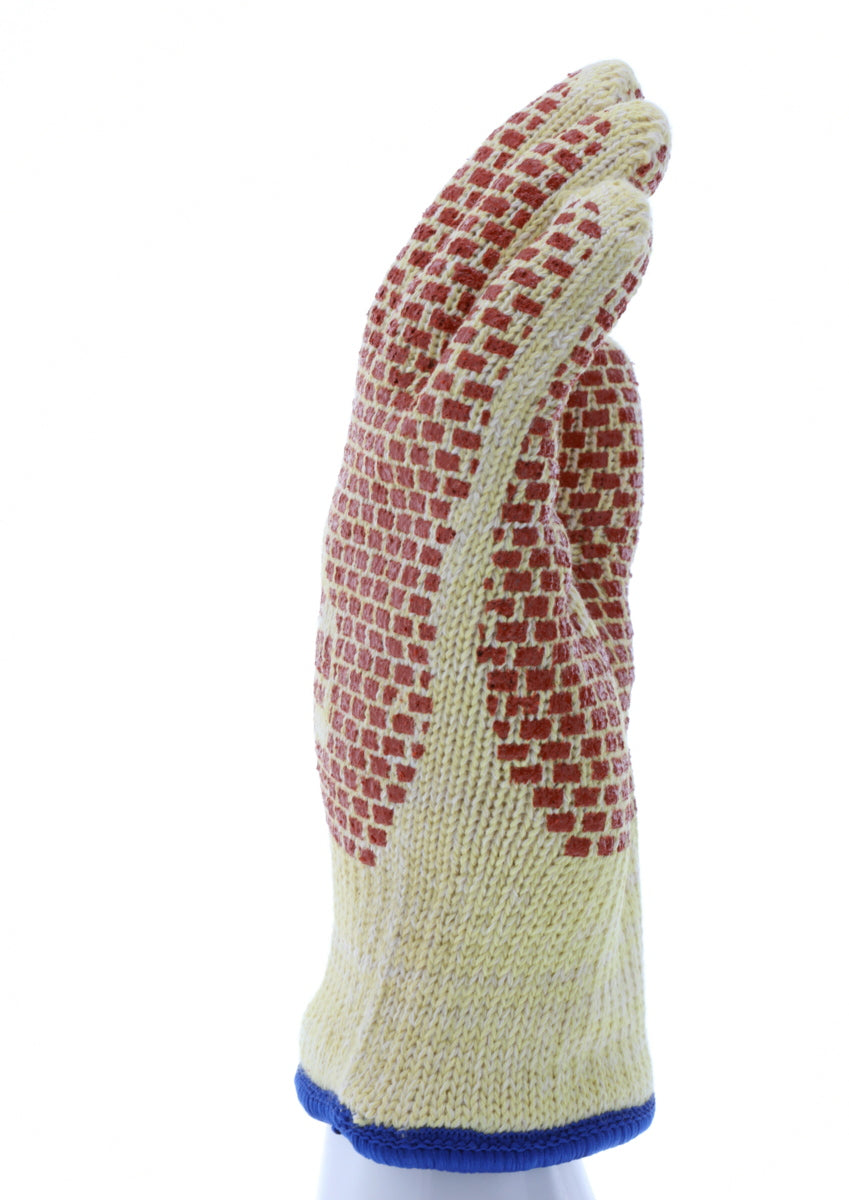 9471K - MCR Safety CutPro® - Heavyweight Kevlar® Cotton Cut-Resistant Work Gloves - 2-Sided Nitrile Blocks - Size Medium - Cut and Heat Resistant Gloves