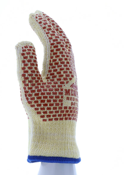 9471K - MCR Safety CutPro® - Heavyweight Kevlar® Cotton Cut-Resistant Work Gloves - 2-Sided Nitrile Blocks - Size Medium - Cut and Heat Resistant Gloves