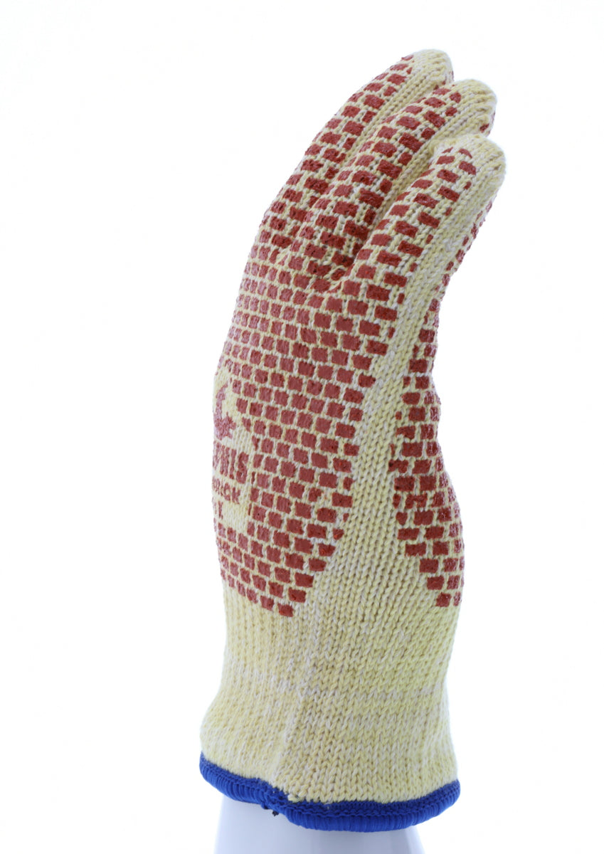 9471K - MCR Safety CutPro® - Heavyweight Kevlar® Cotton Cut-Resistant Work Gloves - 2-Sided Nitrile Blocks - Size Medium - Cut and Heat Resistant Gloves