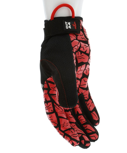 PD1902 - Predator® TaskFit™ Mechanics Gloves - HyperMax® HPPE Cut-Resistant Palm Liner - Synthetic Leather Palm - Silicone Tread Grip - Box Handling Glove - Super Stretch Knuckle Region for Greater Comfort