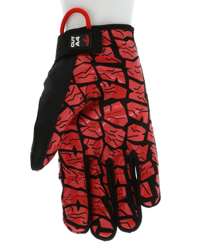 PD1902 - Predator® TaskFit™ Mechanics Gloves - HyperMax® HPPE Cut-Resistant Palm Liner - Synthetic Leather Palm - Silicone Tread Grip - Box Handling Glove - Super Stretch Knuckle Region for Greater Comfort
