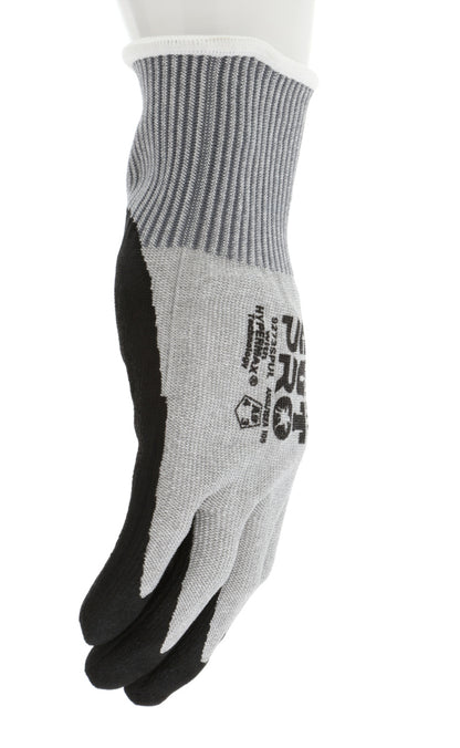 9273SPU - MCR Safety CutPro® - 13 Gauge HyperMax® HPPE Shell - Cut Resistant Work Gloves - Polyurethane (PU) Coated Palm and Fingers - Water Based PU