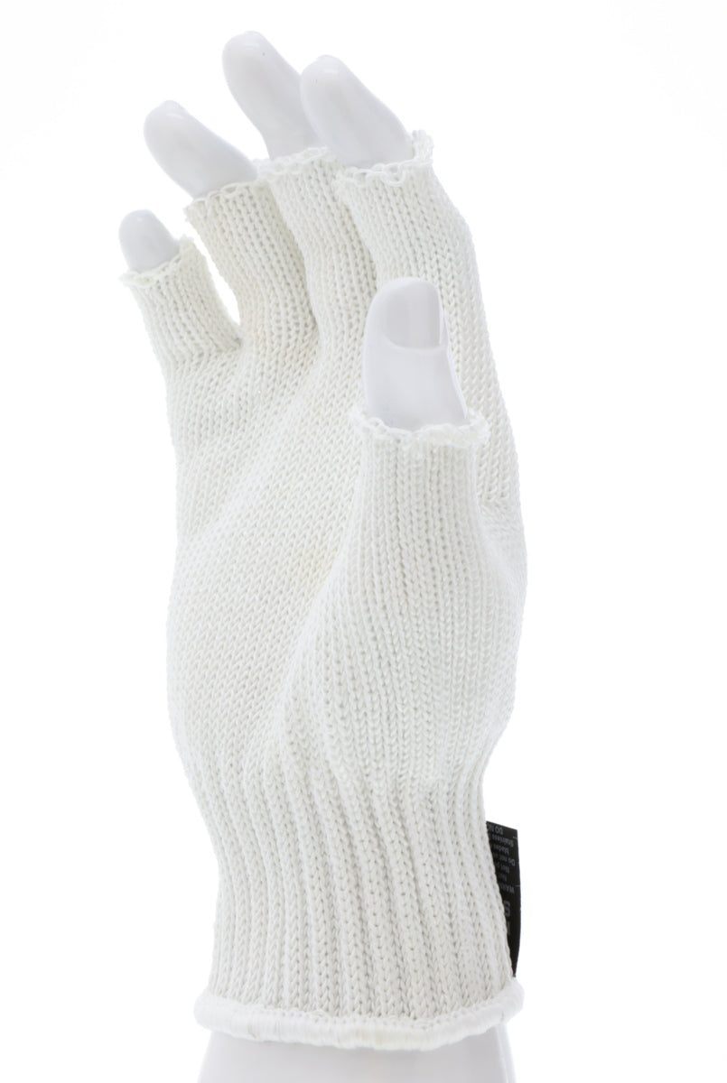 9349D - MCR Safety Survivor™ - 7 Gauge Cut Resistant Work Gloves - Light Weight, Cool and Ambidextrous - Fingerless Gloves - FDA Accepted Materials Can be used as Kitchen Cut Resistant Gloves