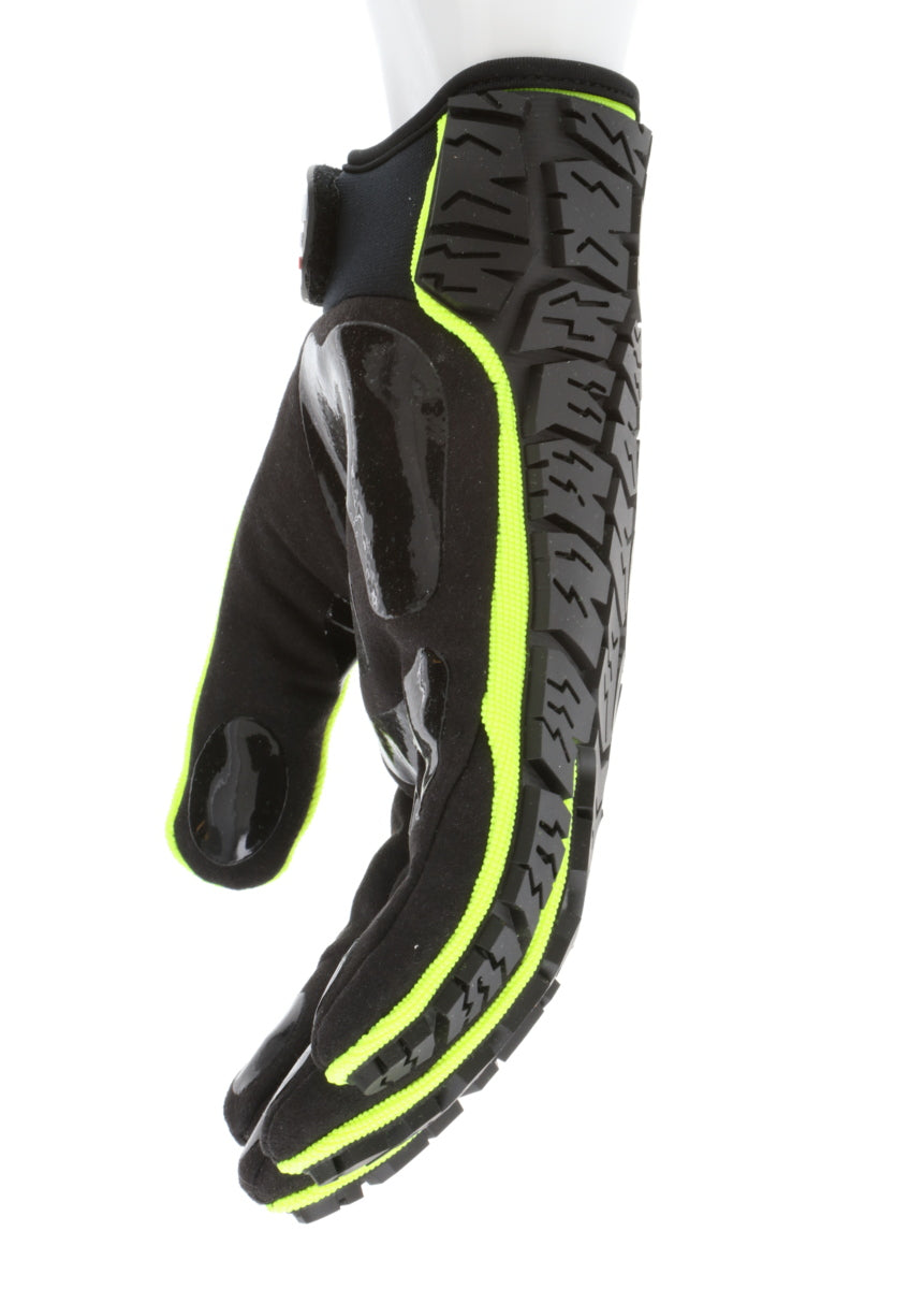 PD2905A - Predator® Mechanics Gloves - Cut Resistant Work Gloves - Made with Alycore™ - Cut and Puncture Protection - Tire Tread Pattern TPR Protects the Back of Hand - Adjustable Wrist Closure with ID Pad