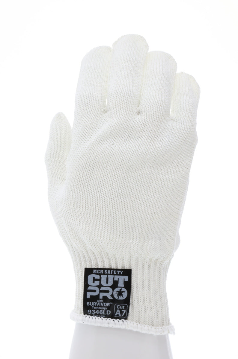 9346D - MCR Safety Survivor™ - 10 Gauge Cut Resistant Work Gloves - Light Weight, Cool and Ambidextrous Gloves - FDA Approved Materials can be used as Kitchen Cut Resistant Gloves