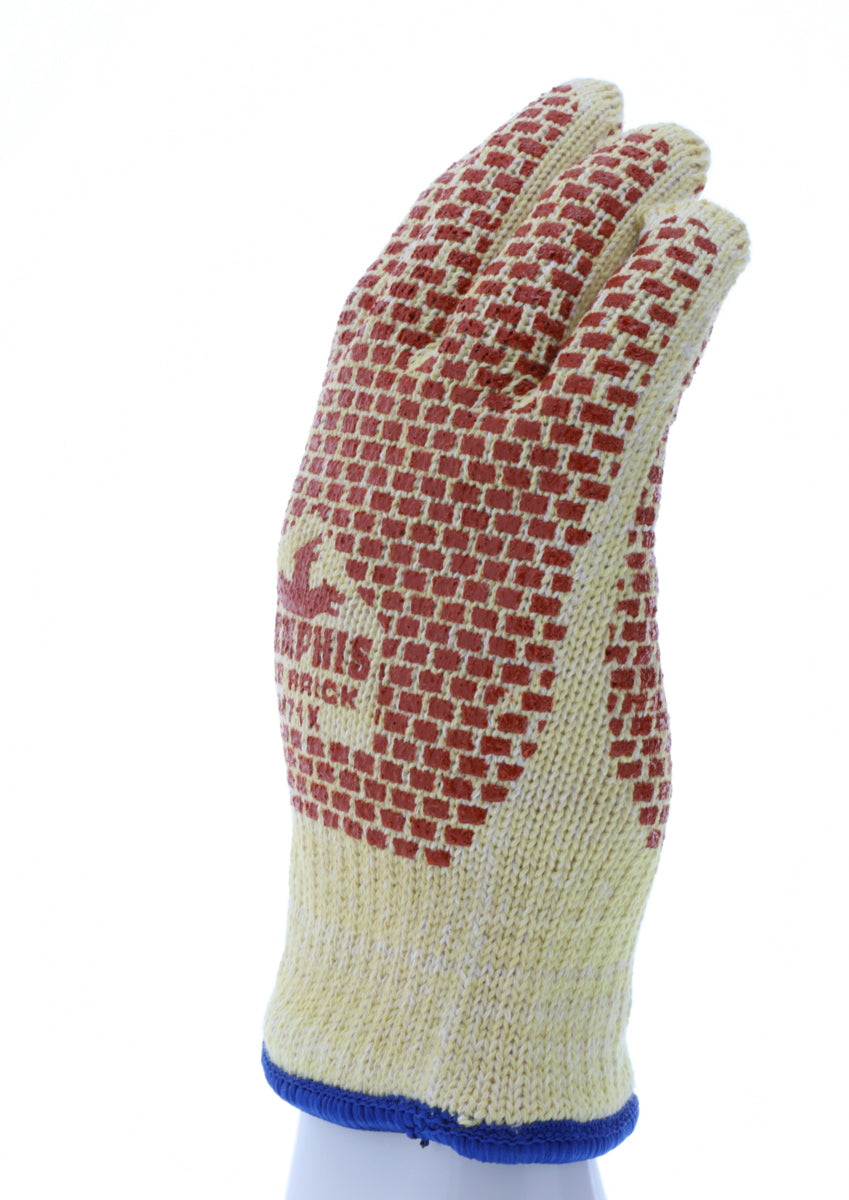 9471K - MCR Safety CutPro® - Heavyweight Kevlar® Cotton Cut-Resistant Work Gloves - 2-Sided Nitrile Blocks - Size Medium - Cut and Heat Resistant Gloves