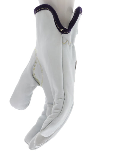 3611DT - Leather Drivers Work Gloves - Premium A Grade Grain Goatskin - Dyneema® Diamond Technology Lining - Cut Resistant Gloves - Keystone Thumb - Natural Lanolin Content Keeps Gloves and Hands Soft