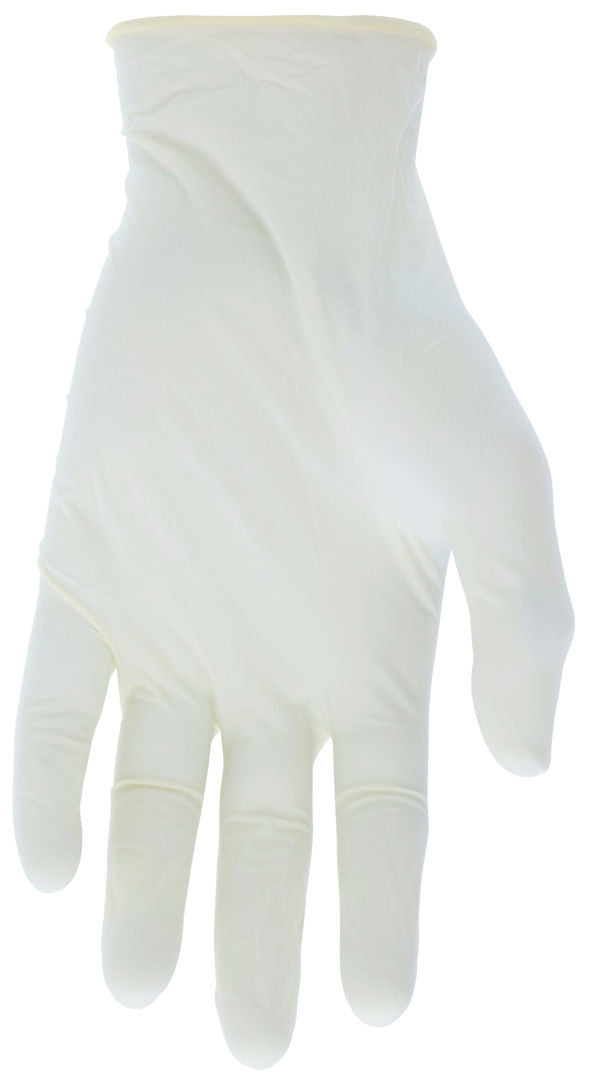 SensaTouch Disposable Latex Exam Gloves, 5 Mil, Powder Free, Textured Grip