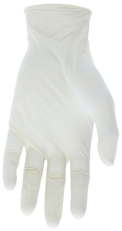 Disposable Latex Gloves, 5 Mil, Powder-Free, Food Service Grade, Textured