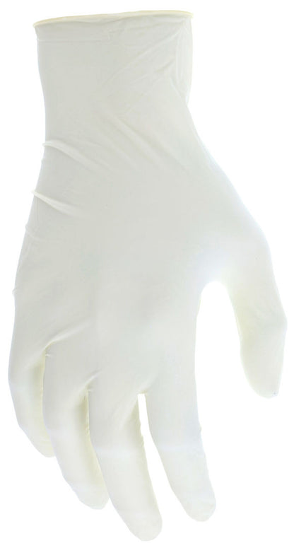 Disposable Latex Gloves, 5 Mil, Powder-Free, Food Service Grade, Textured