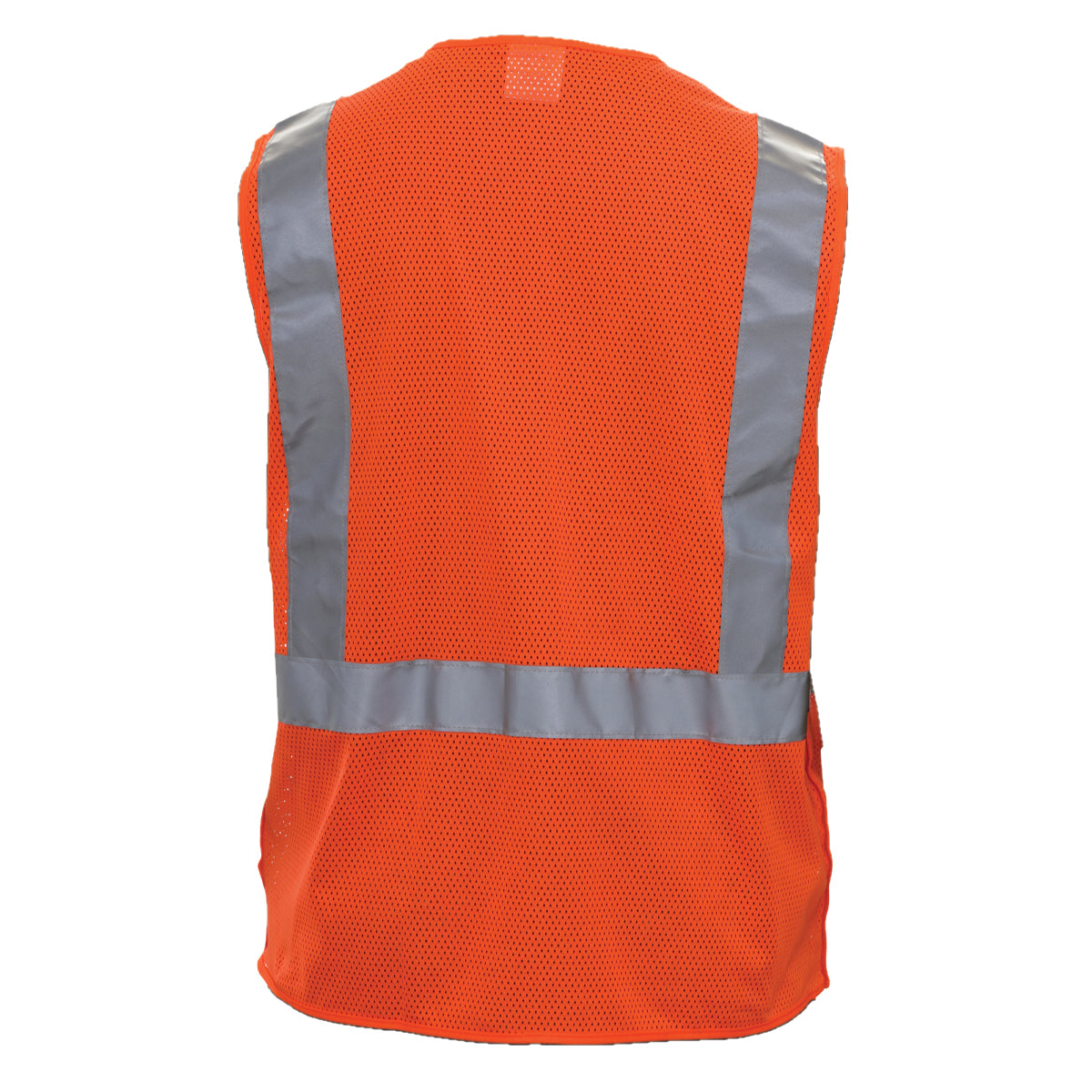 PIP Reflective Apparel 508ST ANSI Type R Class 2 Seven Pocket Mesh Breakaway Vest