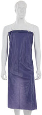 MCR Safety O73S4 - 8 Mil Blue Vinyl Apron - Measures 35 Inches x 45 Inches - Light Protection Against Non-Hazardous Liquids and Sprays