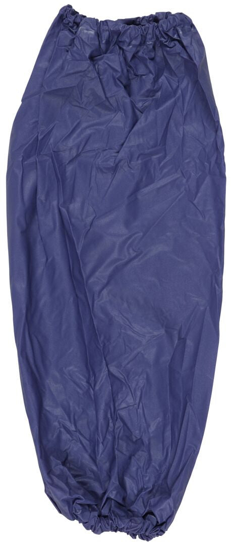 MCR Safety S063E4 - 6 mil Blue Vinyl Sleeves - 18 Inch Length - One Size - Bands at Wrist and Elbow Hold Sleeves in Place - For Lower Arm Protection — manufacturer image 2