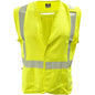 ANSI Type R Class 2 AR/FR Solid Vest With Segmented Tape and "D" Ring Access