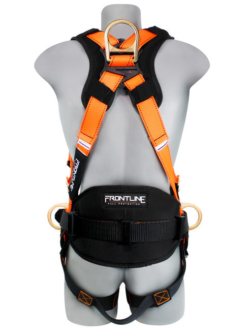 Frontline Fall 50CTB-S Combat Construction Style Full Body Harness with Tongue Buckle Belt & Legs 50CTB product image
