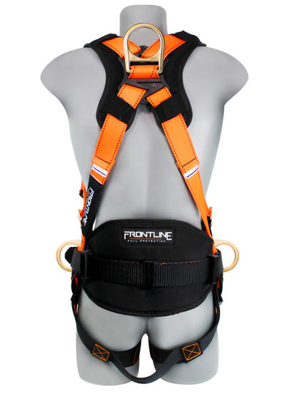 Frontline Fall 50CTB-S Combat Construction Style Full Body Harness with Tongue Buckle Belt & Legs 50CTB product image