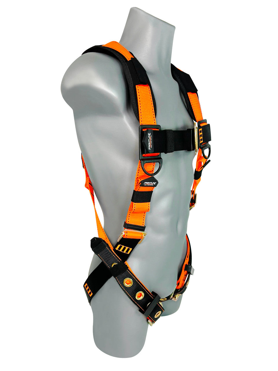 Frontline Fall 50VTB-S Combat Economy Series Full Body Harness with Tongue Buckle Belt 50VTB product image