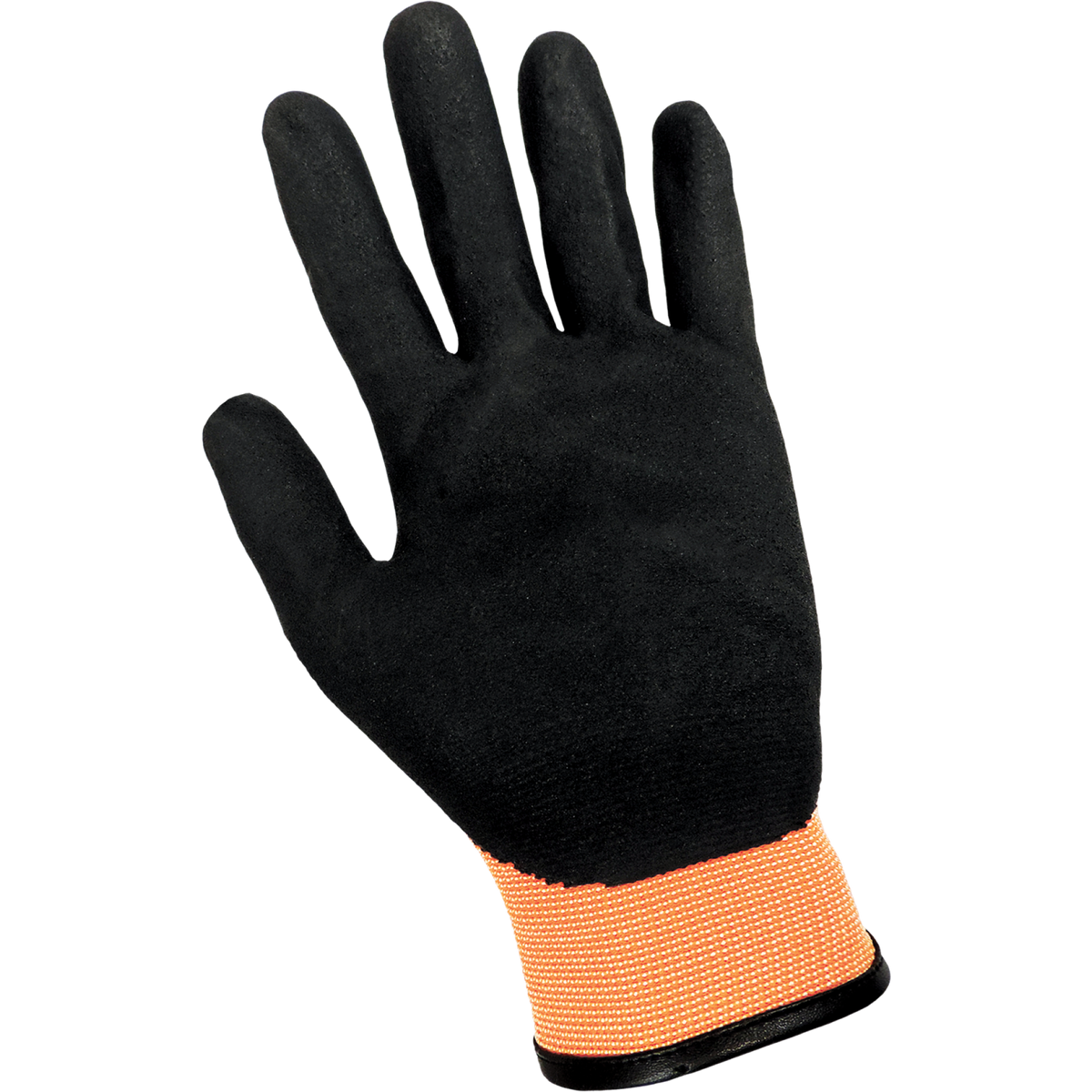 Global Glove Tsunami 510MFV Hi-Vis Nitrile Cut Resistant Gloves - Mach Finish, ANSI A1 - view 14