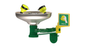 ZING Eyewash, Wall Mount W/ ABS Push Plate, Stainless Steel Bowl - official Zing product image 1
