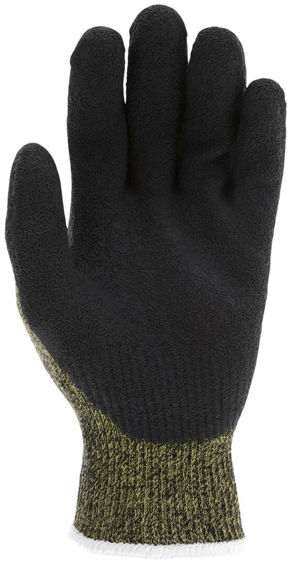9389 - MCR Safety CutPro® - 13 Gauge DuPont™ Kevlar® Aramid / Steel Shell - Cut Resistant Work Gloves - Latex Coated Palm and Fingertips - Textured Latex Palm adds Excellent Gripping Power