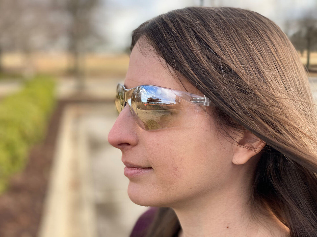 MCR Safety BK2 - BearKat® BK2 Safety Glasses - Single Lens Design - Universal Nose Bridge - Hybrid Temple with Non-Slip Grips - Good for Smaller Facial Profiles — manufacturer image 10