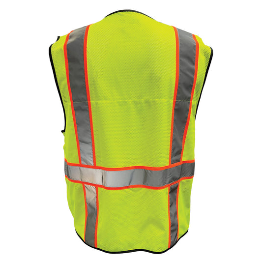 PIP Reflective Apparel 515CS ANSI Type R Class 2 Mesh Safety Vest