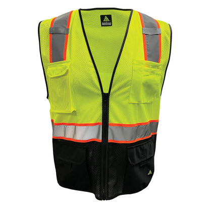 PIP Reflective Apparel 515CS ANSI Type R Class 2 Mesh Safety Vest