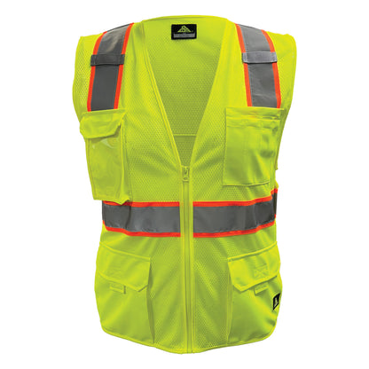 PIP Reflective Apparel 515CS ANSI Type R Class 2 Mesh Safety Vest
