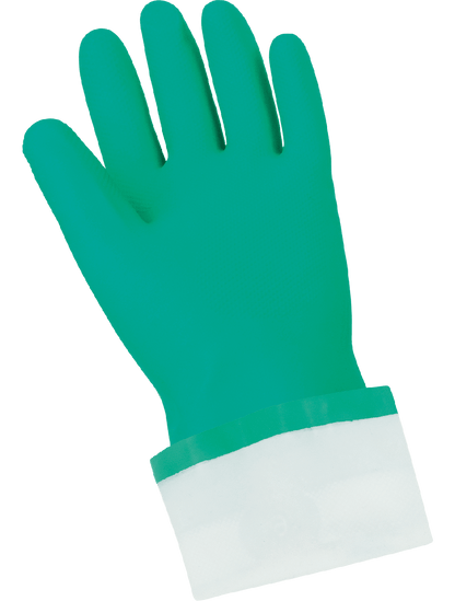 FrogWear® - 515F - Chemical Handling Gloves - nitrile coating - green