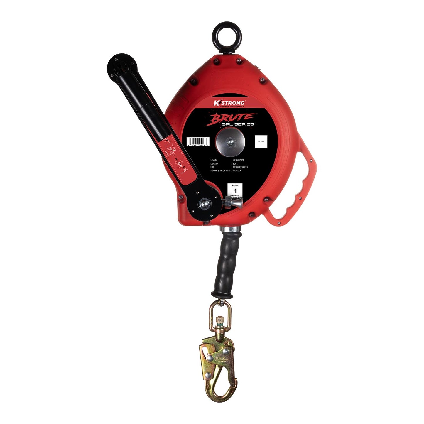 KStrong® BRUTE™ 60 ft. Wire Cable 3-Way Rescue Retrieval SRL-R (ANSI)